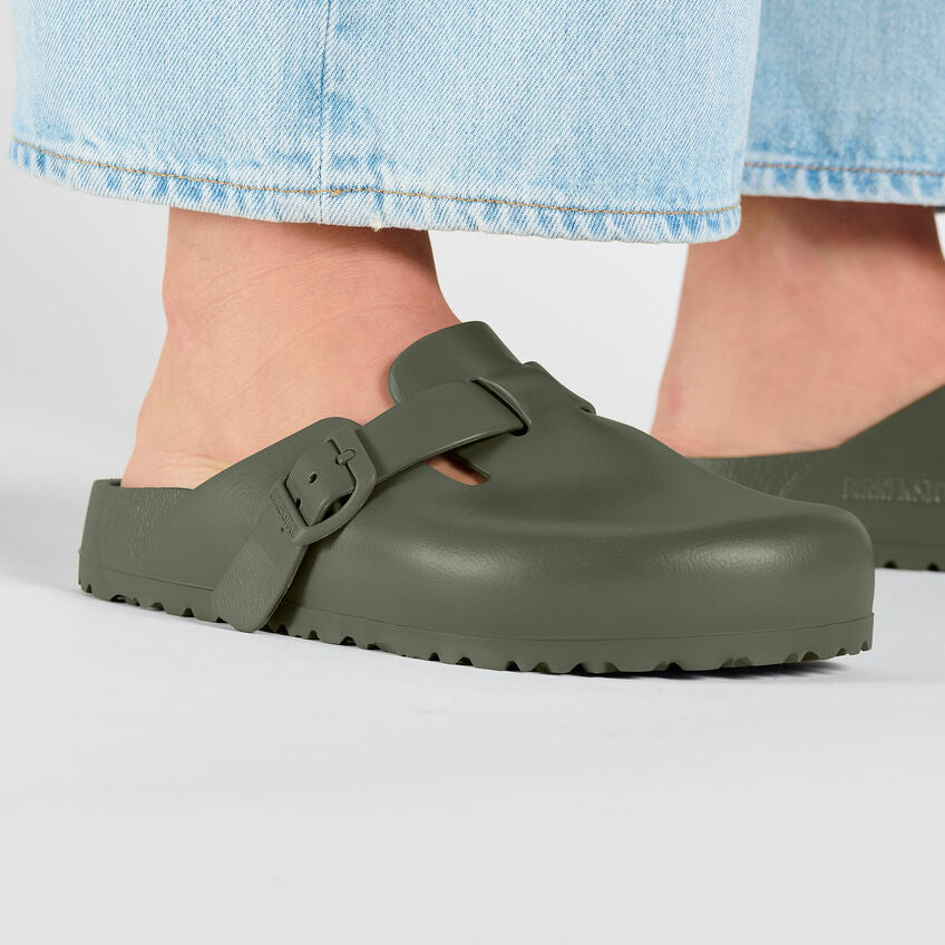 Birkenstock Boston Khaki - EVA - 1026238 - Calzata Stretta