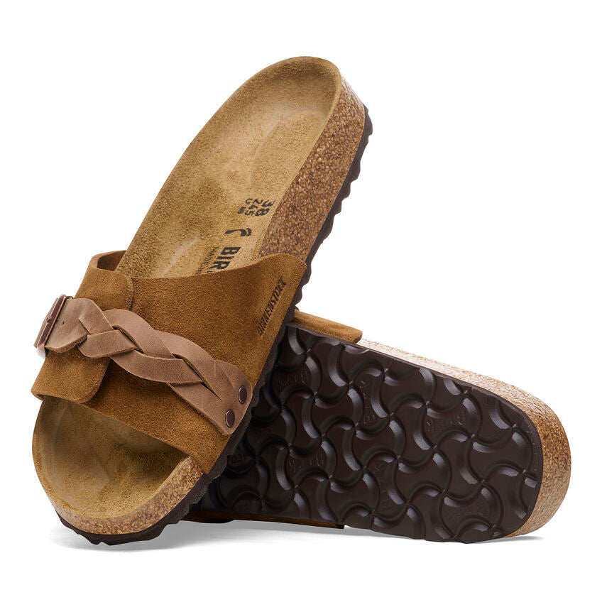 Birkenstock Oita Braided Mink - Pelle - 1026742 - Calzata Stretta