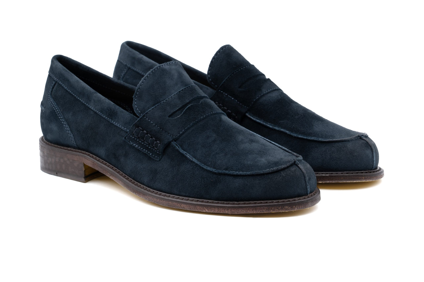 Antica Cuoieria 22489 - Mocassino College - BLU
