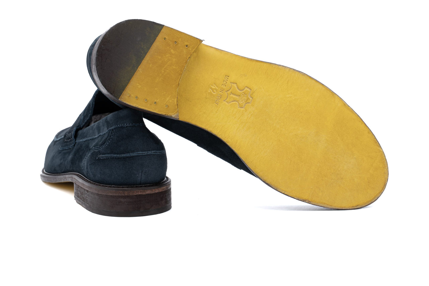 Antica Cuoieria 22489 - Mocassino College - BLU