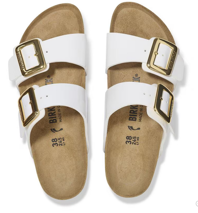 Birkenstock Sydney CB Graceful Pearl White - Birko Flor - 1029492 - Calzata Stretta