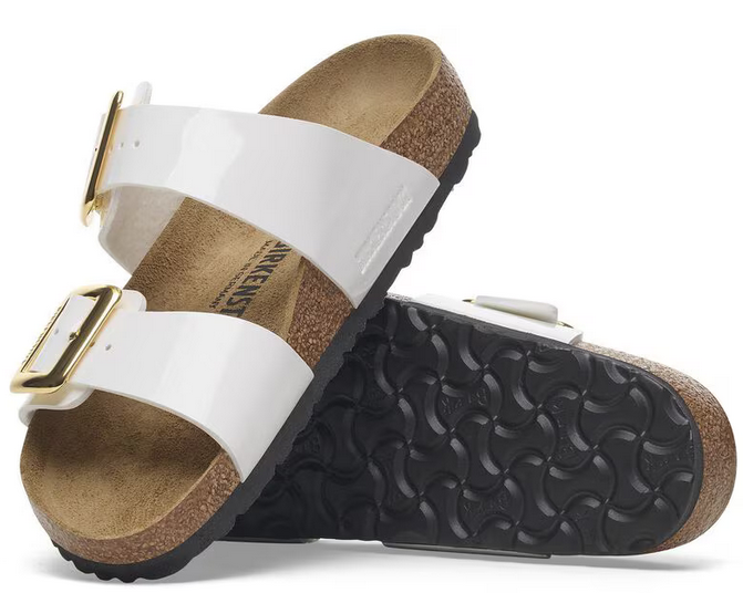 Birkenstock Sydney CB Graceful Pearl White - Birko Flor - 1029492 - Calzata Stretta