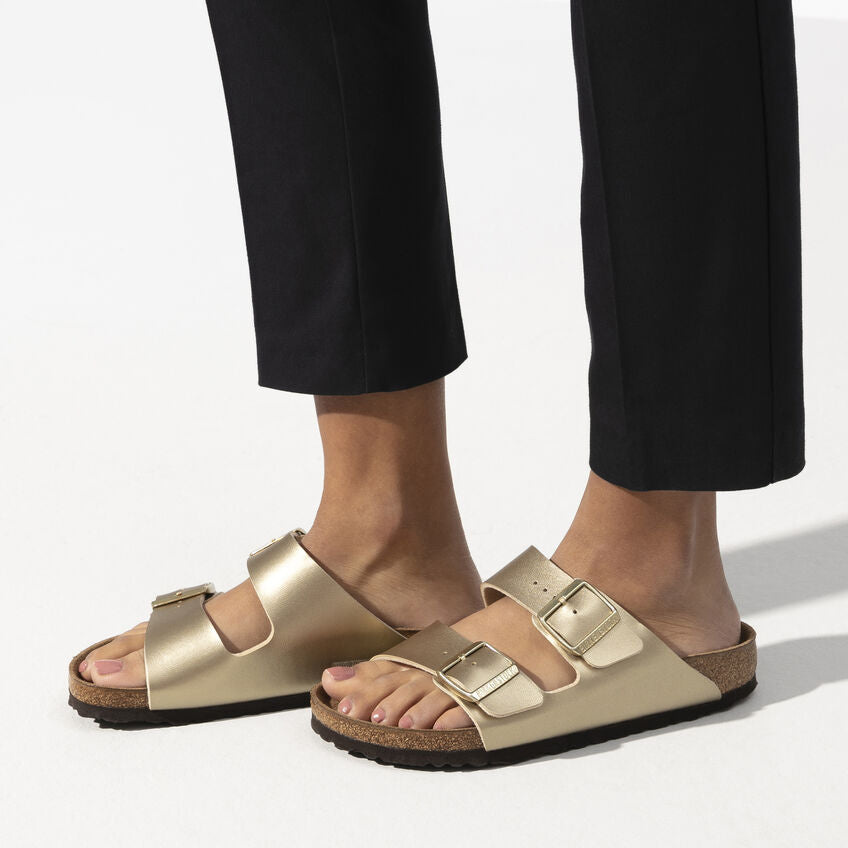 Birkenstock Arizona Gold - Birko-Flor - 1016111 - Calzata Stretta