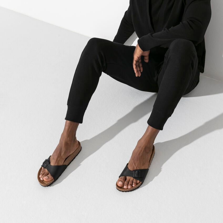 Birkenstock Madrid Black - Birko Flor - 40793 - Calzata Stretta