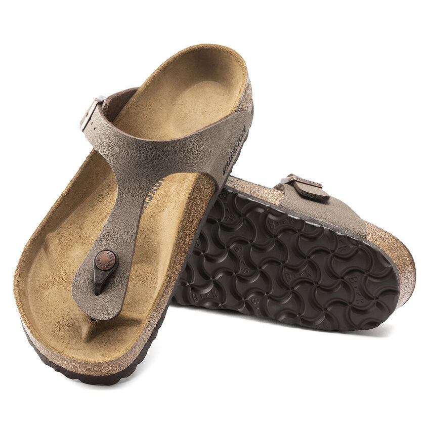 Birkenstock Gizeh Mocca - Birko-Flor - 43751 - Calzata Normale