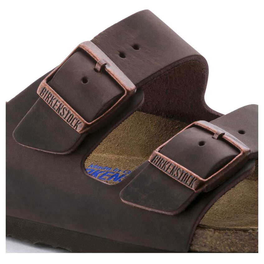 Birkenstock Arizona Habana - Pelle - Soft Footbed - 452763 - Calzata Stretta