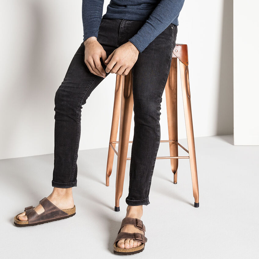 Birkenstock Arizona Habana - Pelle - Soft Footbed - 452763 - Calzata Stretta