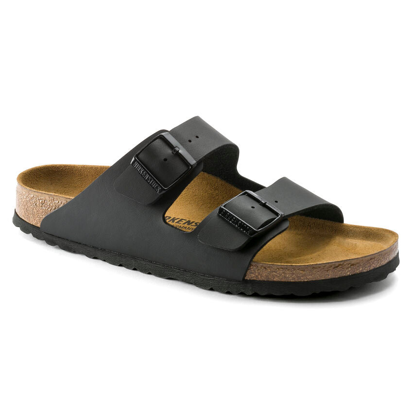 Birkenstock Kids Arizona Black - Birko-Flor - 555123 - Calzata Stretta