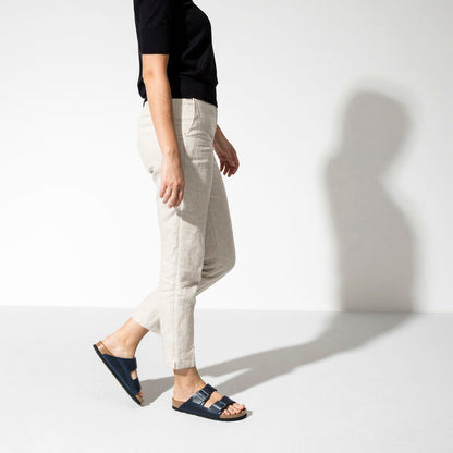 Birkenstock Arizona Blue - Pelle - Soft Footbed - 1013644 - Calzata Stretta