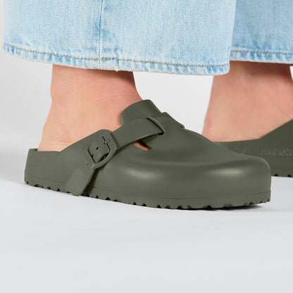 Birkenstock Boston Khaki - EVA - 1026238 - Calzata Stretta
