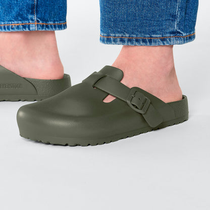 Birkenstock Boston Khaki - EVA - 1026238 - Calzata Stretta