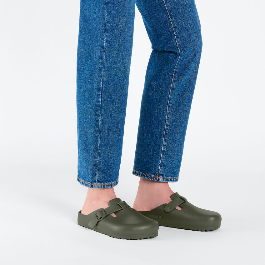 Birkenstock Boston Khaki - EVA - 1026238 - Calzata Stretta