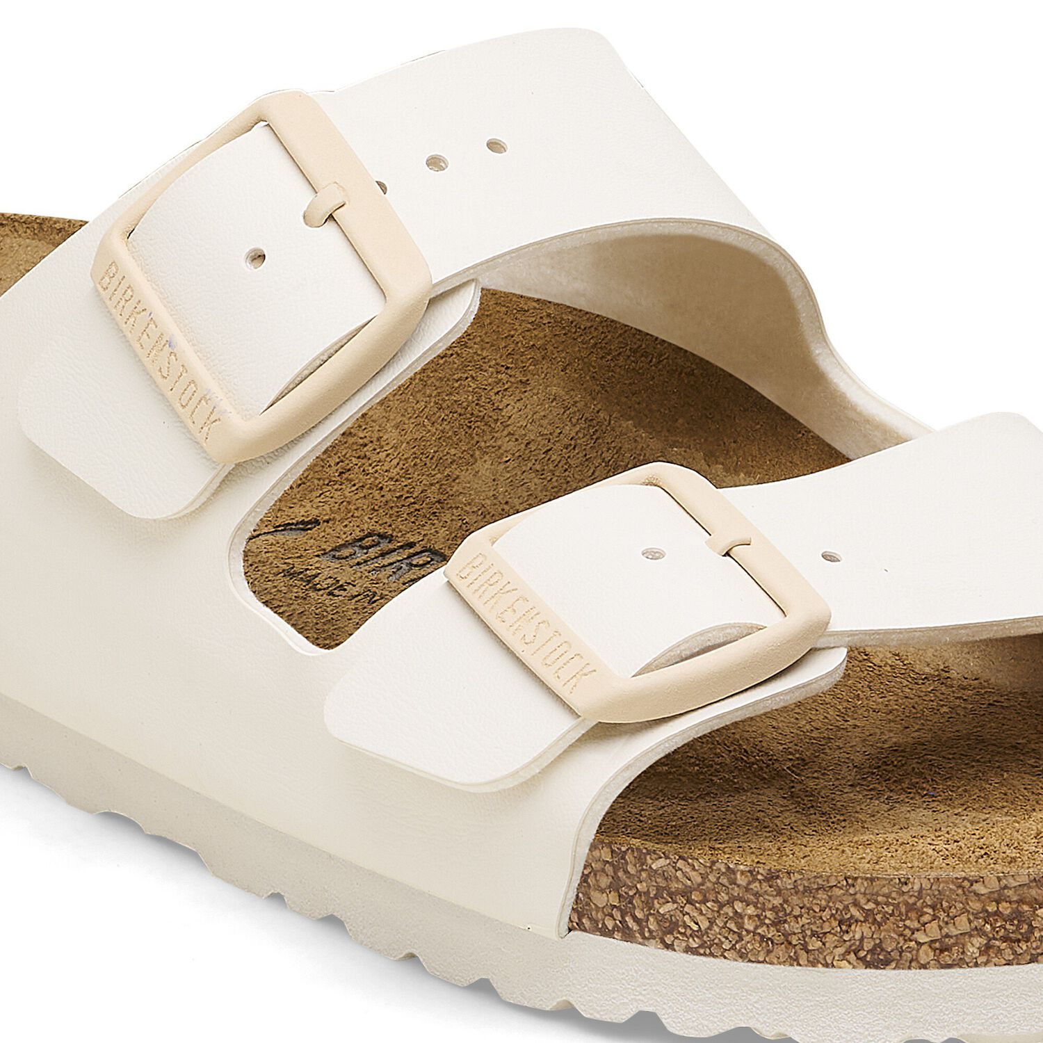 Birkenstock Arizona Eggshell - Birko-Flor - 1027339 - Calzata Stretta