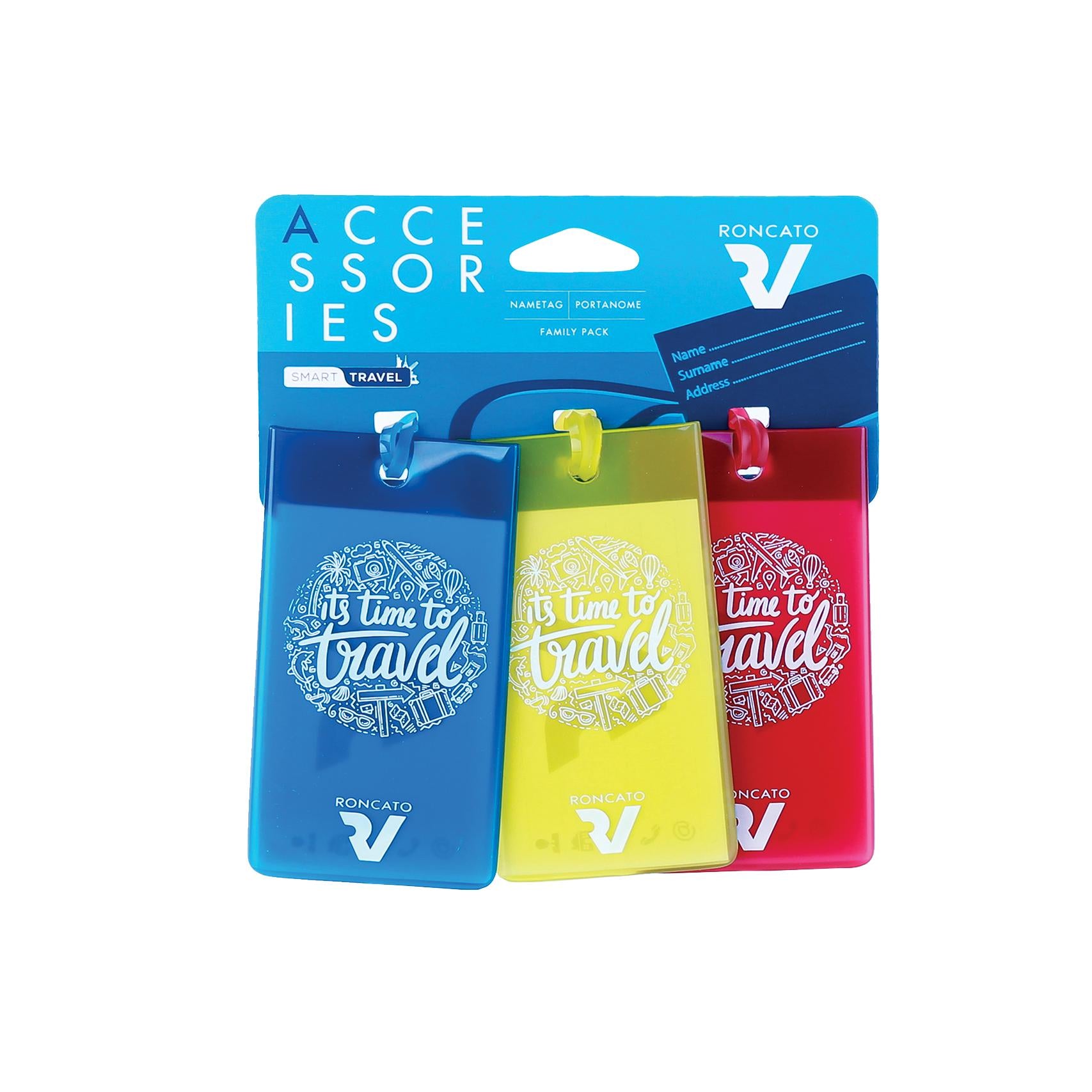 Valigeria Roncato - PORTANOME FAMILY PACK 3 PEZZI