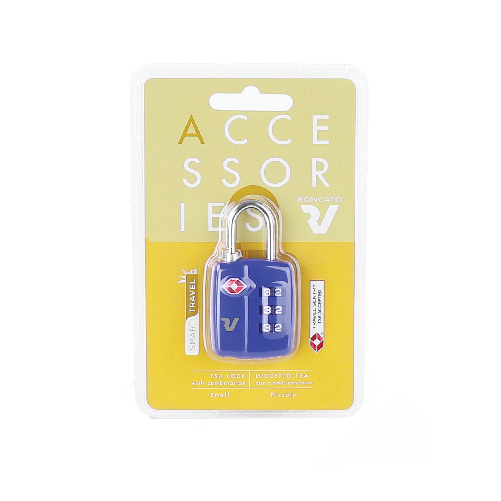 Valigeria Roncato - LUCCHETTO TSA CON COMBINAZIONE PER U.S.A.