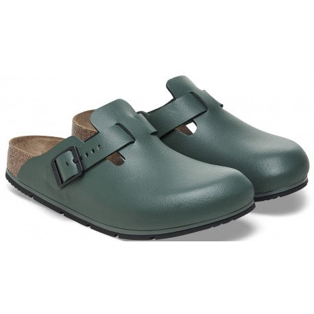 Birkenstock Boston Pro 2.0 Thyme - Pelle - 1026188 - Calzata Stretta