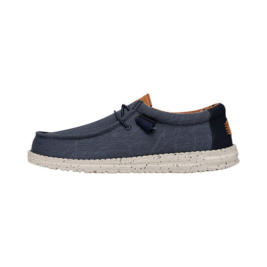 Hey Dude - WALLY WASHED CANVAS Navy