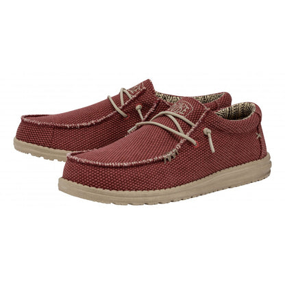 Hey Dude - WALLY BRAIDED Pompeian Red