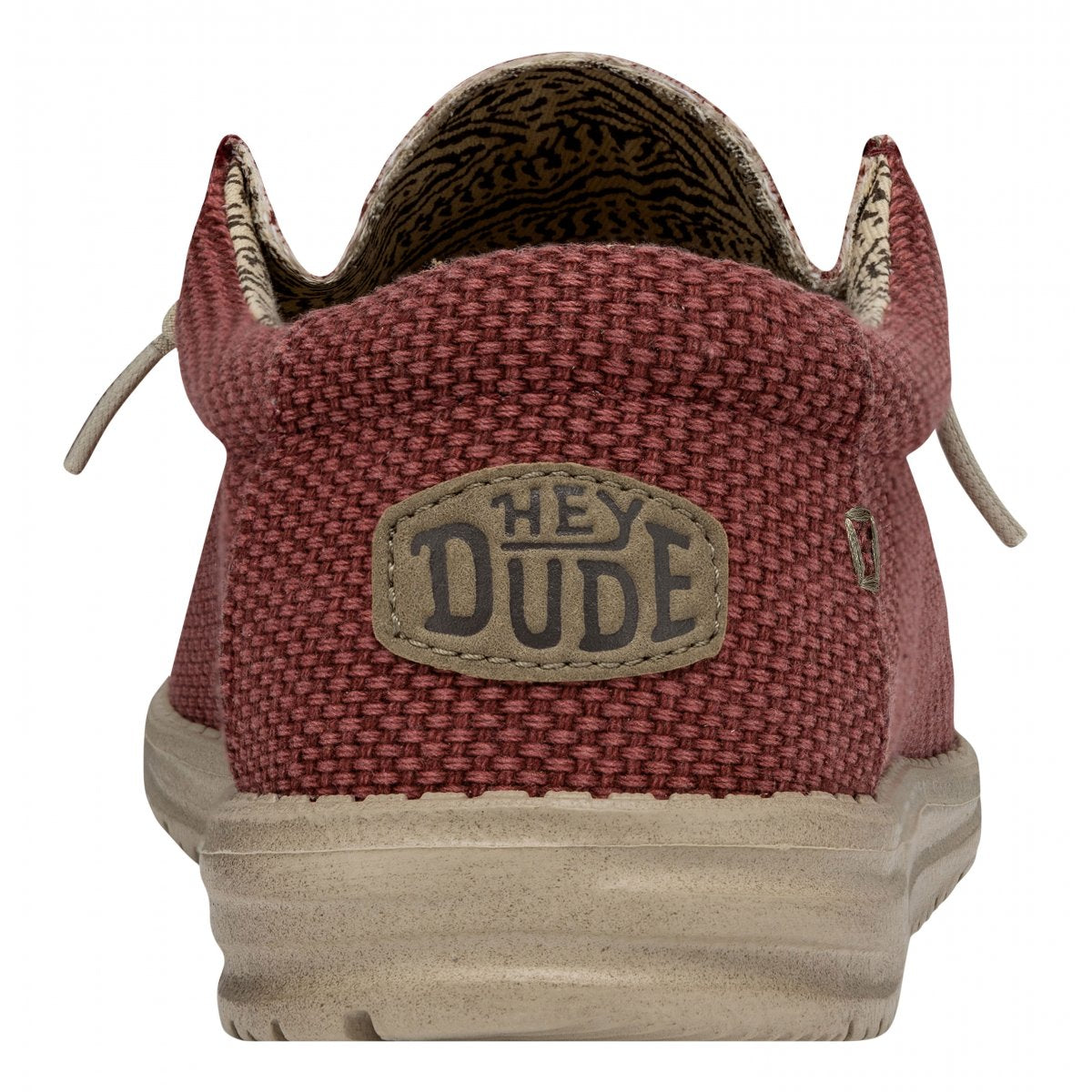 Hey Dude - WALLY BRAIDED Pompeian Red