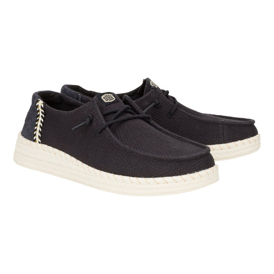 Hey Dude WENDY ESPADRILLE WOVEN Black