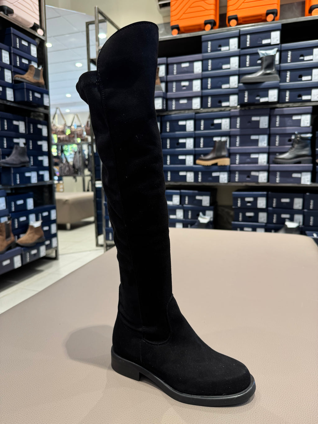 Kammi Stivale ST2286 Camoscio Nero