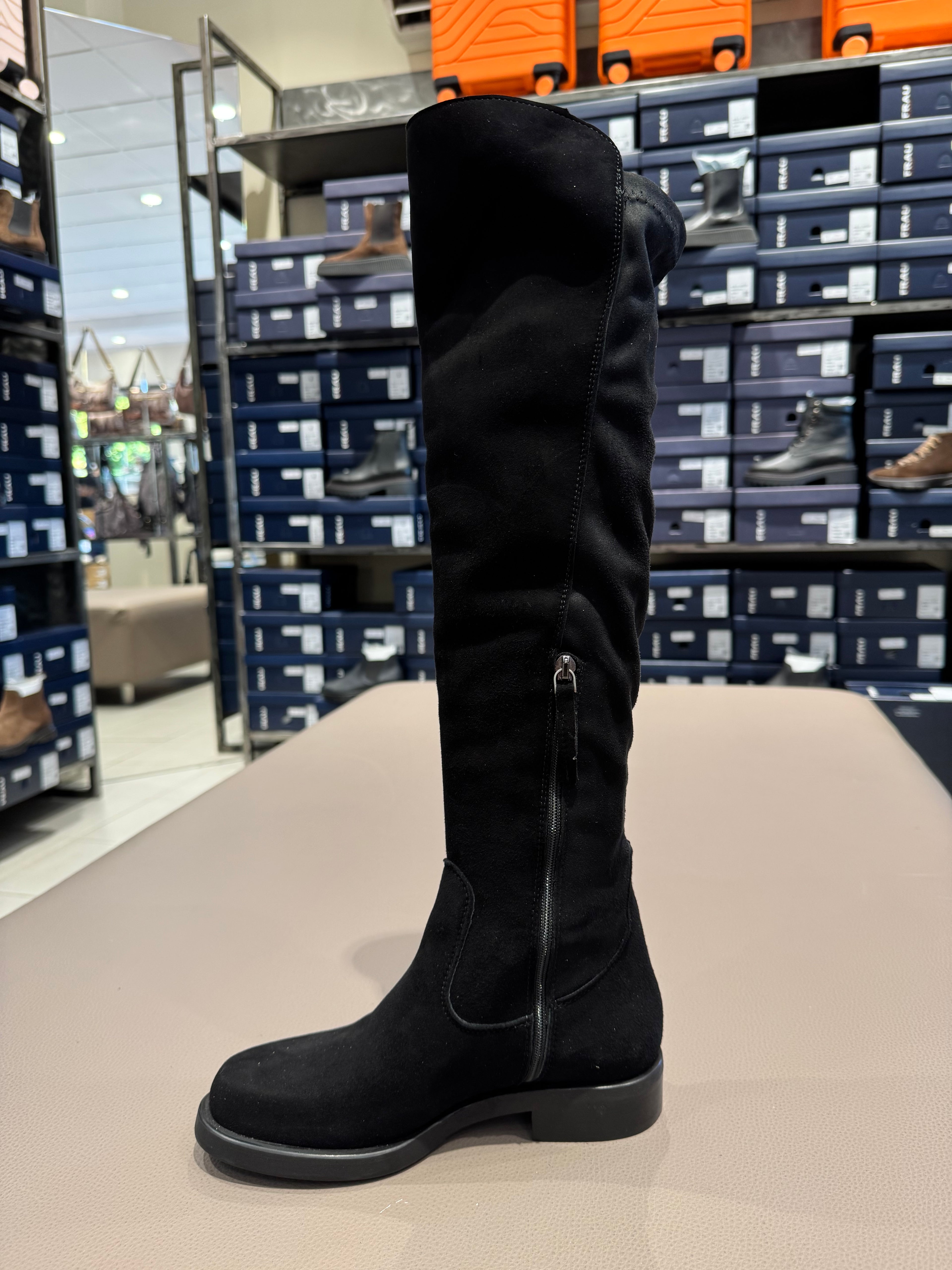 Kammi Stivale ST2286 Camoscio Nero