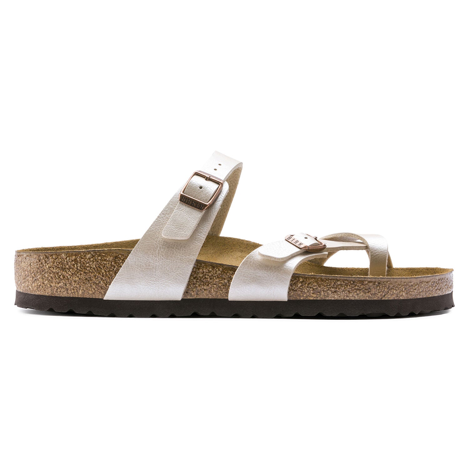 Birkenstock Mayari Pearl White - Birko-Flor Graceful - 071661 - Calzata Normale