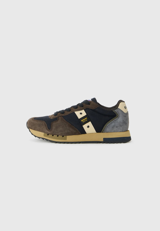 Blauer QUEENS01  NAVY/BROWN