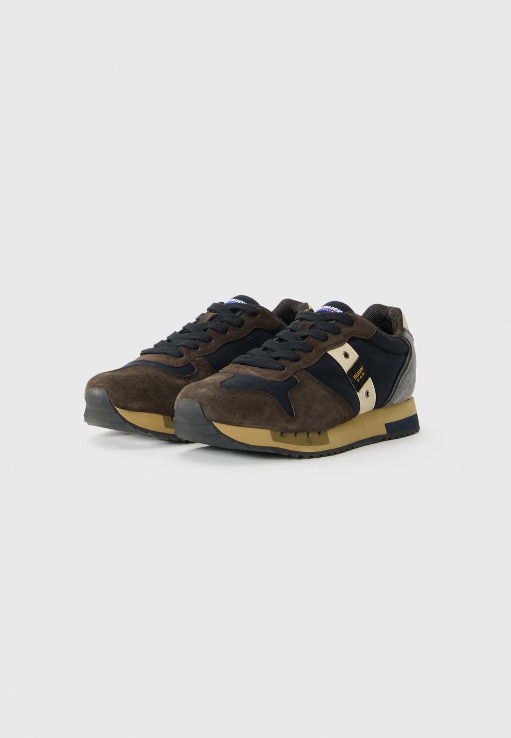 Blauer QUEENS01  NAVY/BROWN