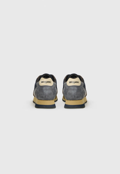 Blauer QUEENS01  NAVY/BROWN