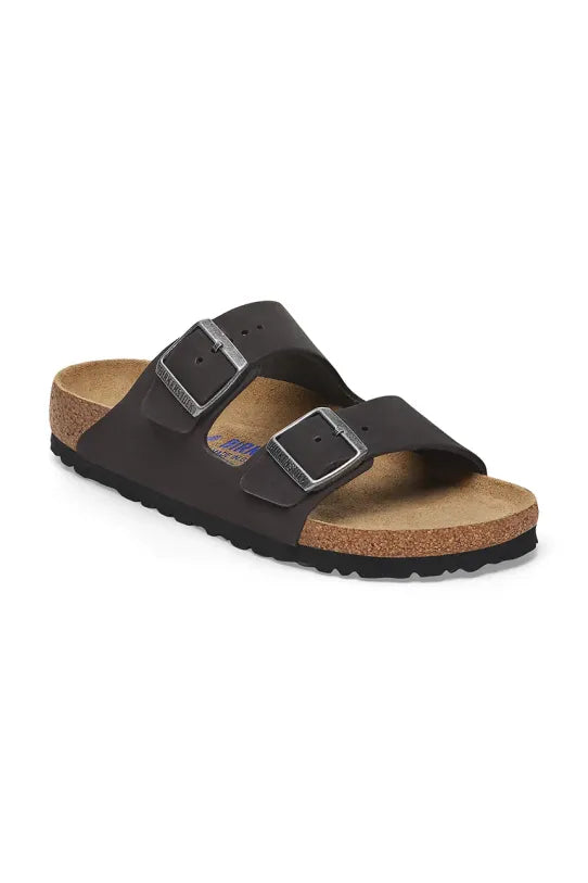 Birkenstock Arizona Black - Nubuk - Soft Footbed - 1019035 - Calzata Stretta