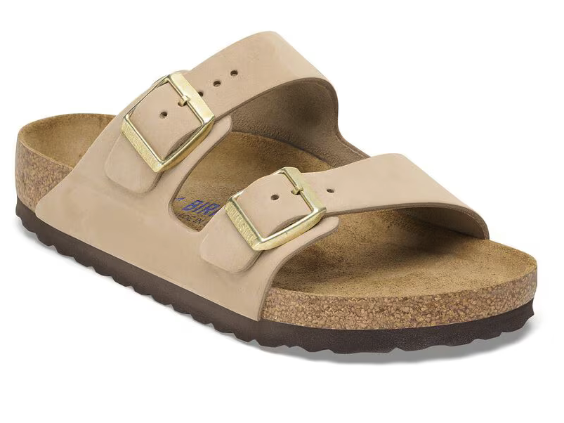 Birkenstock Arizona Sandcastle - Nubuk - Soft Footbed - 1019016 - Calzata Stretta