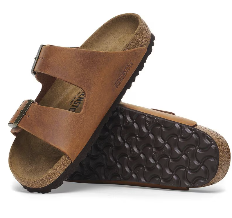 Birkenstock Arizona Cognac - Pelle - 1028401 - Calzata Stretta