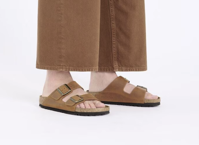 Birkenstock Arizona Cognac - Pelle - 1028401 - Calzata Stretta