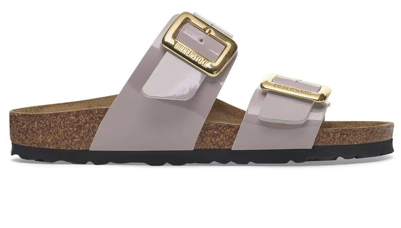 Birkenstock  Sydney CB Faded Purple Vernice - Birko-Flor Patent - 1029473 - Calzata Stretta