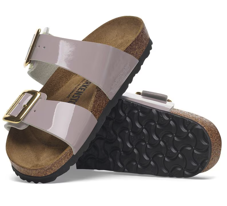 Birkenstock  Sydney CB Faded Purple Vernice - Birko-Flor Patent - 1029473 - Calzata Stretta