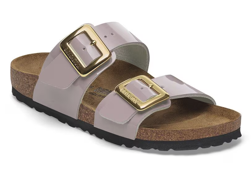 Birkenstock  Sydney CB Faded Purple Vernice - Birko-Flor Patent - 1029473 - Calzata Stretta