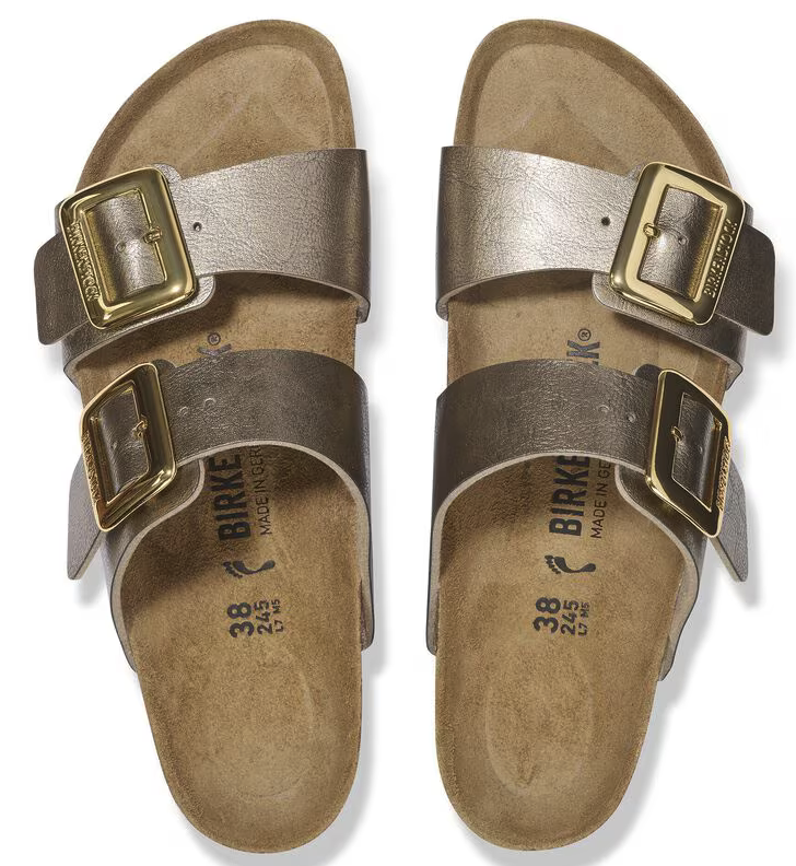Birkenstock  Sydney CB Graceful Taupe - Birko-Flor - 1029372 - Calzata Stretta