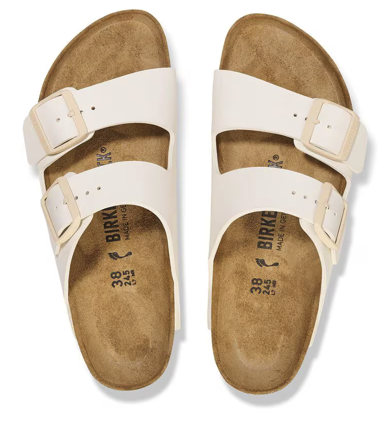 Birkenstock Arizona Eggshell - Birko-Flor - 1027339 - Calzata Stretta