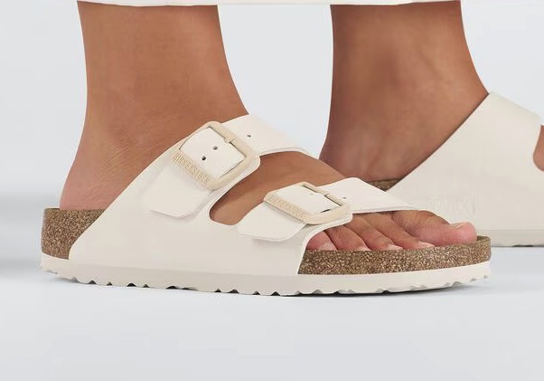 Birkenstock Arizona Eggshell - Birko-Flor - 1027339 - Calzata Stretta