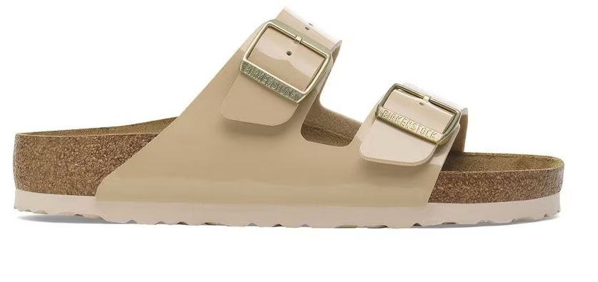 Birkenstock Arizona Sand Vernice - Birko-Flor Patent - 1013070 - Calzata Stretta