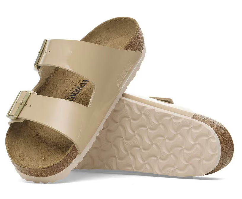 Birkenstock Arizona Sand Vernice - Birko-Flor Patent - 1013070 - Calzata Stretta