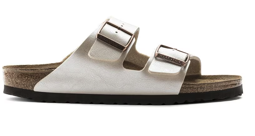 Birkenstock Arizona Graceful Pearl White - Birko-Flor - 1009921 - Calzata Stretta