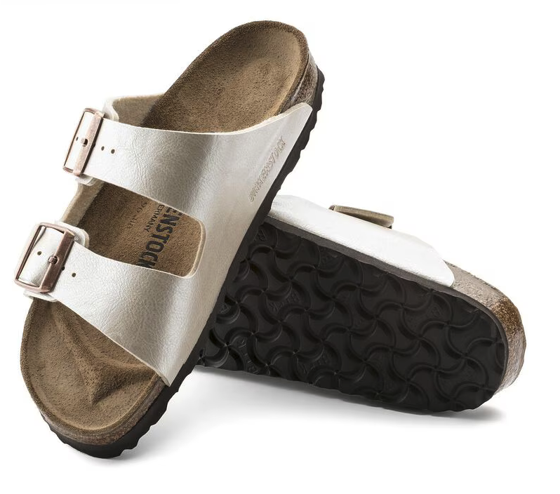 Birkenstock Arizona Graceful Pearl White - Birko-Flor - 1009921 - Calzata Stretta