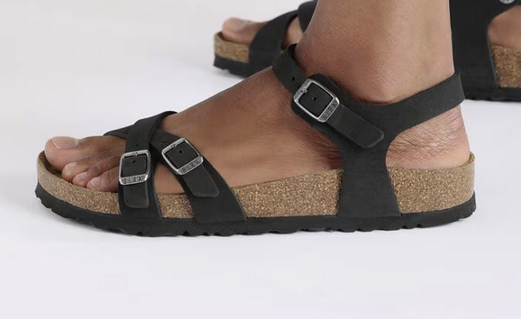 Birkenstock Kumba Black - Soft Footbed - Waxy Leather - 1029526 - Calzata Stretta