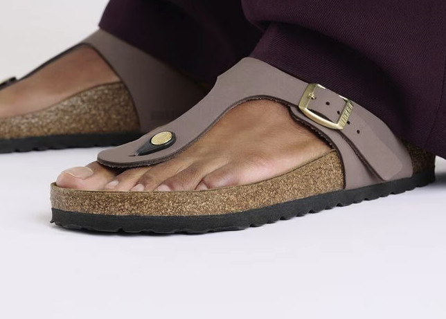 Birkenstock Gizeh Faded Purple - Pelle - 1029504 - Calzata Stretta