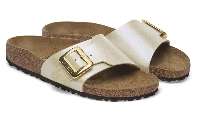 Birkenstock Catalina CB Graceful Pearl White - Birko-Flor - 1029393 - Calzata Stretta