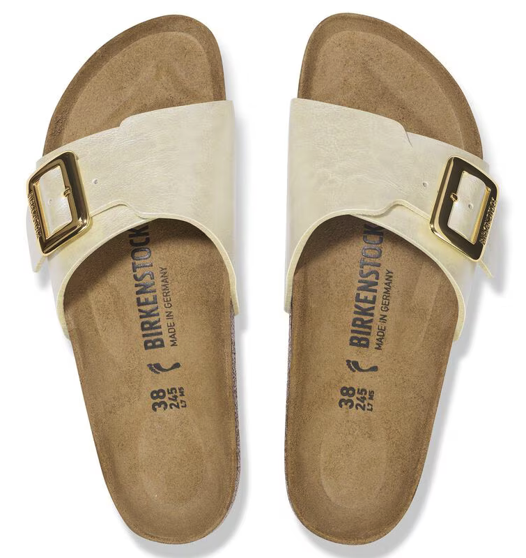 Birkenstock Catalina CB Graceful Pearl White - Birko-Flor - 1029393 - Calzata Stretta
