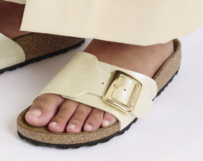 Birkenstock Catalina CB Graceful Pearl White - Birko-Flor - 1029393 - Calzata Stretta