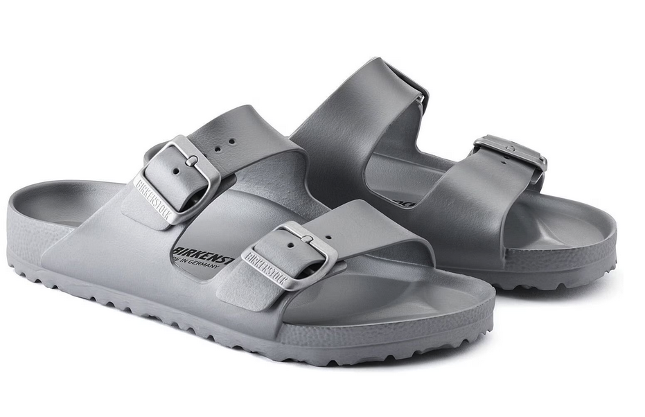 Birkenstock Arizona Metallic Silver - EVA - 1003491 - Calzata Stretta